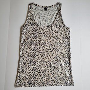 Ann Taylor Sequined Print Top